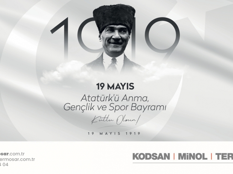 19 Mayıs Atatürk'ü Anma,Gençlik ve Spor Bayramı Kutlu Olsun