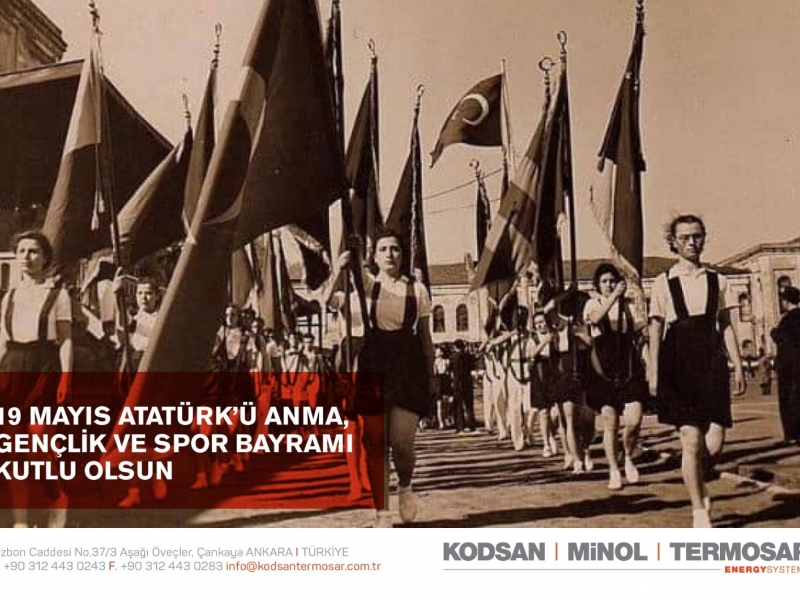 19 Mayıs Atatürk’ü Anma Gençlik ve Spor Bayramı Kutlu Olsun