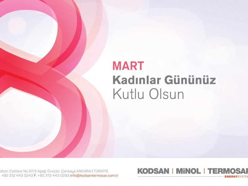 8 Mart Kadınlar Gününüz Kutlu Olsun.