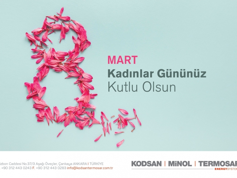 8 Mart Kadınlar Gününüz Kutlu Olsun