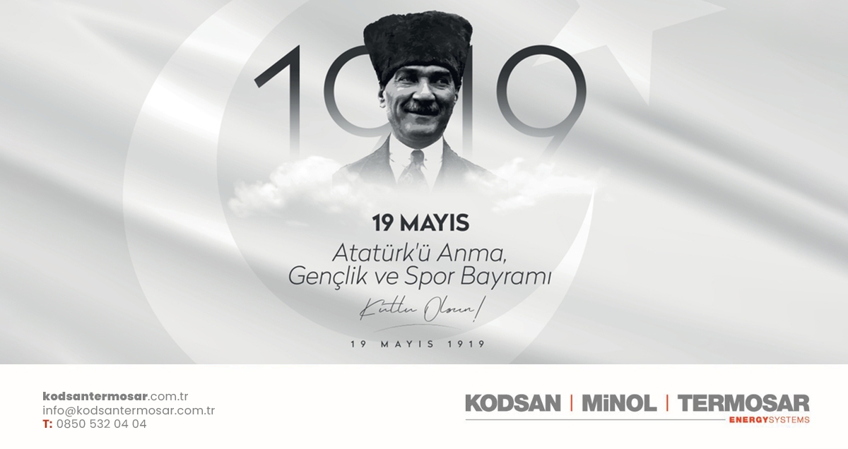 19 Mayıs Atatürk'ü Anma,Gençlik ve Spor Bayramı Kutlu Olsun