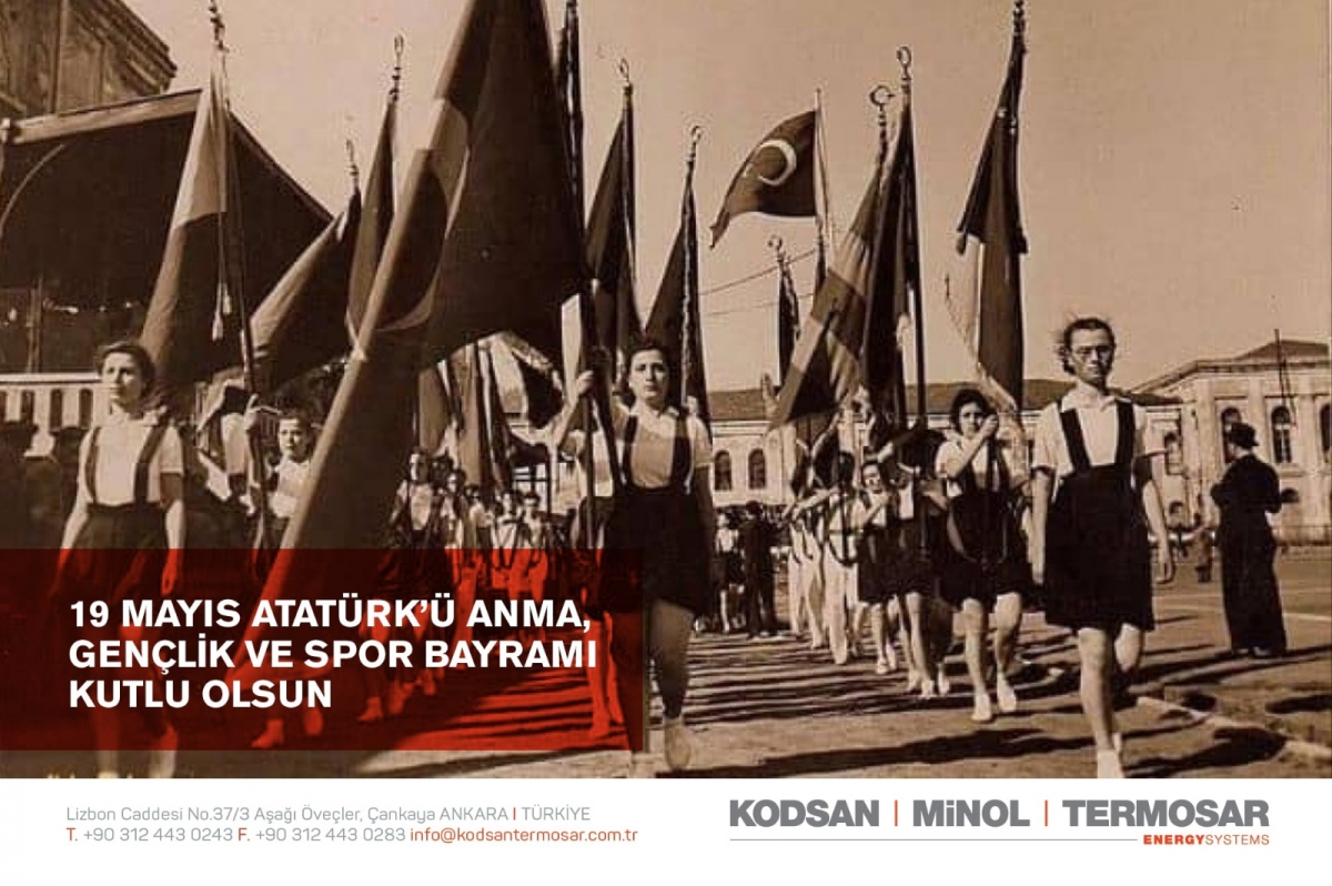 19 Mayıs Atatürk’ü Anma Gençlik ve Spor Bayramı Kutlu Olsun