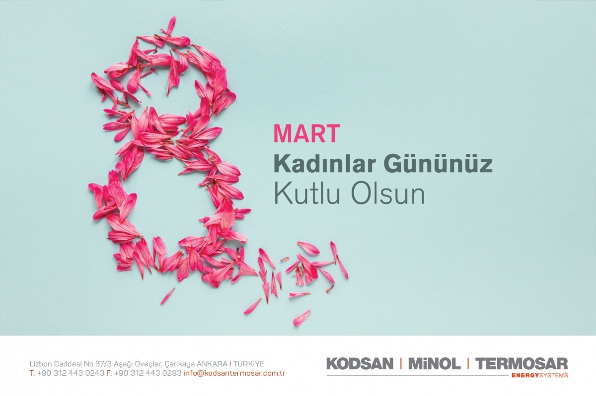 8 Mart Kadınlar Gününüz Kutlu Olsun